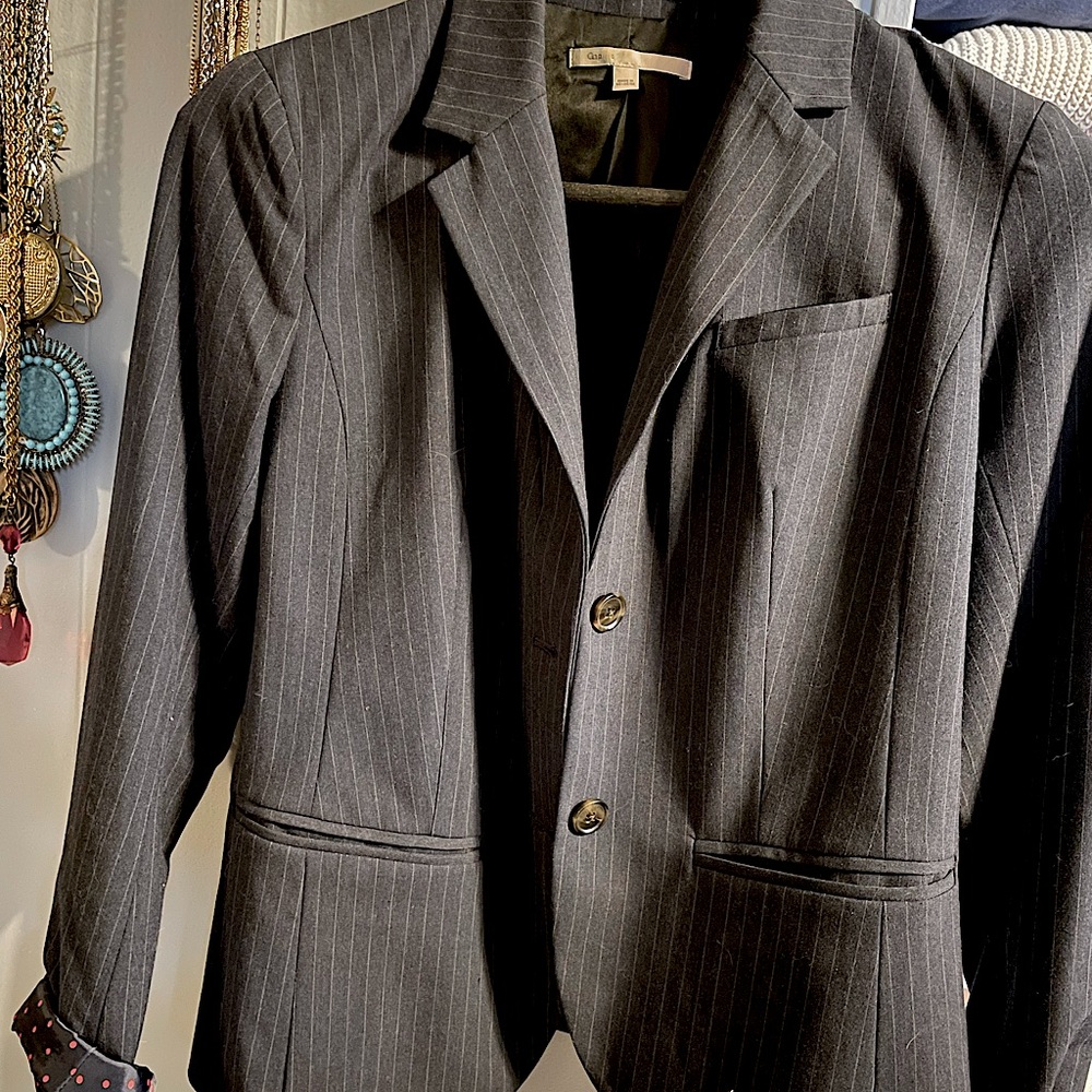 GAP Pinstripe Blazer 0